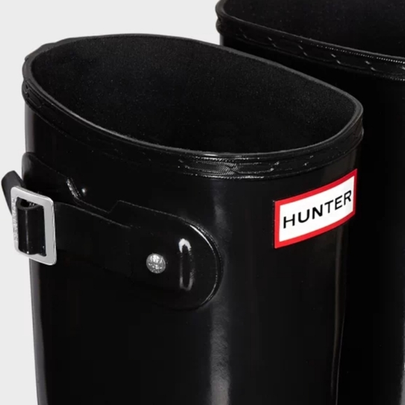 Hunter boots - glossy black - Picture 3 of 4